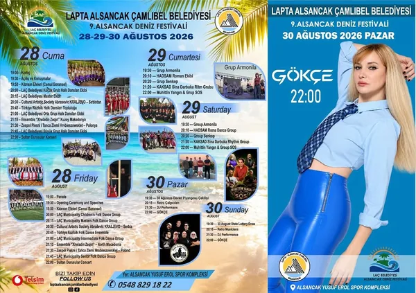 9. Alsancak Deniz Festivali programı
